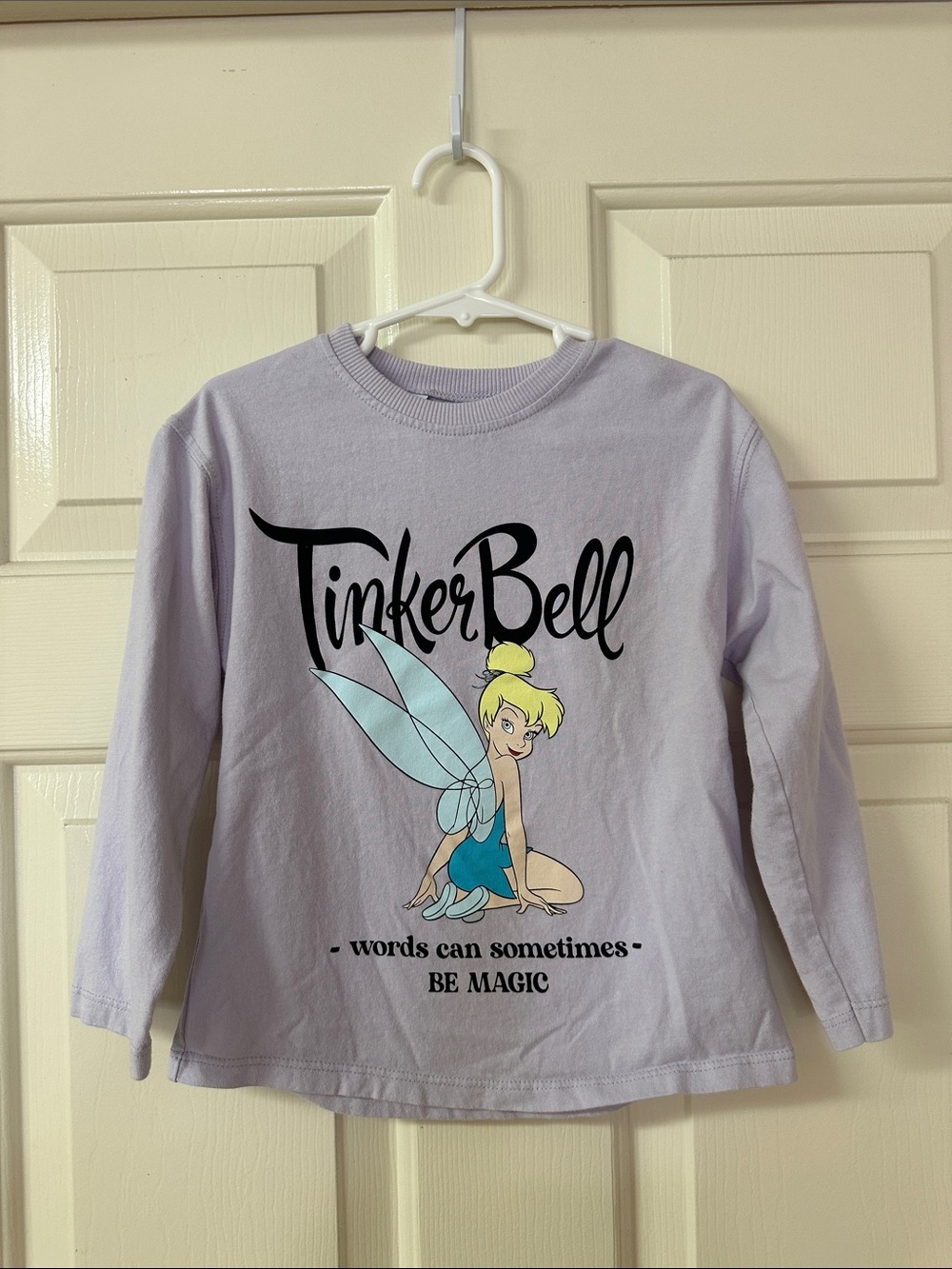 Zara Lilac Tinker Bell Long-Sleeve Tee